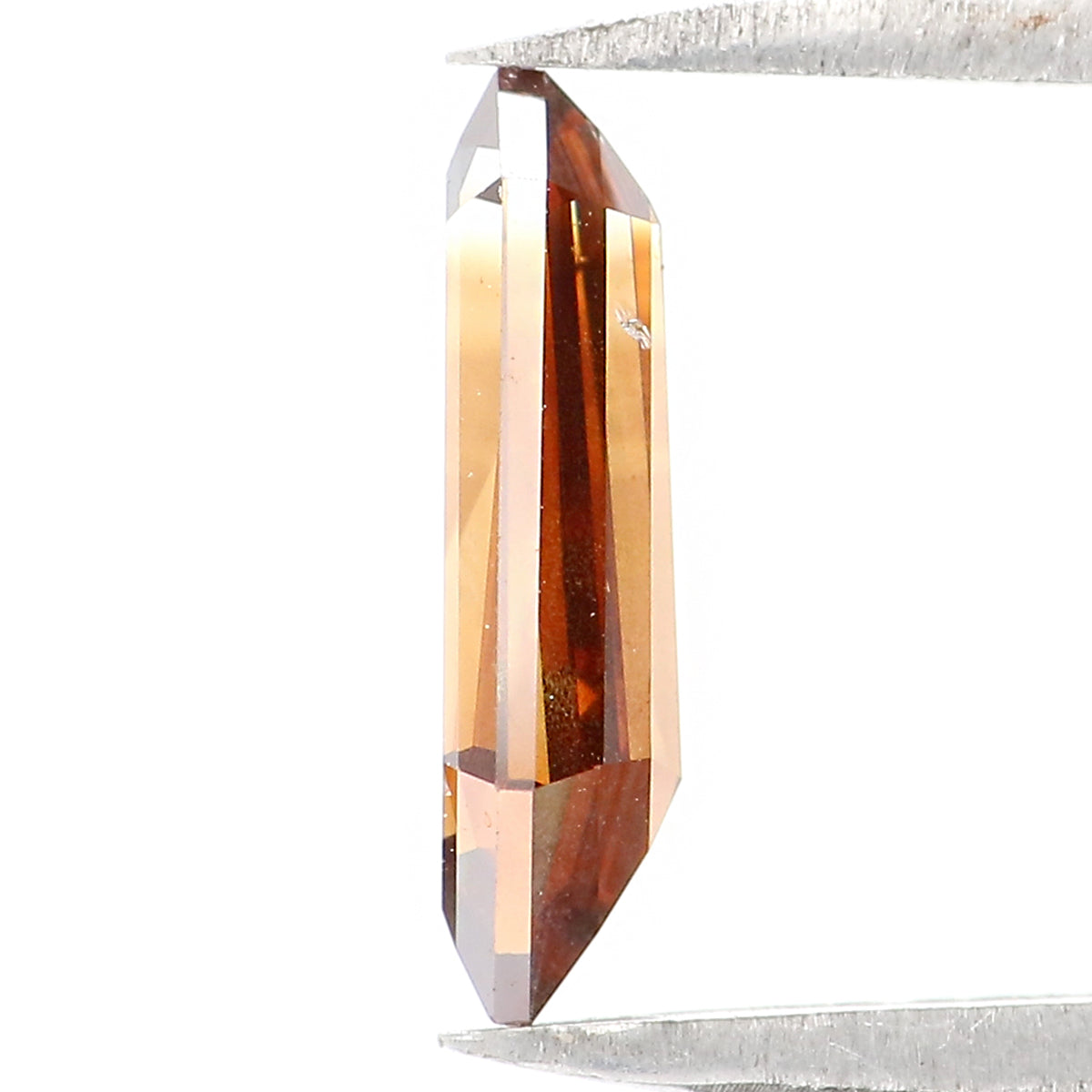0.93 CT Natural Loose Shield Shape Diamond Brown Color Shield Cut Diamond 10.25 MM Natural Brown Diamond Shield Rose Cut Diamond QL1795