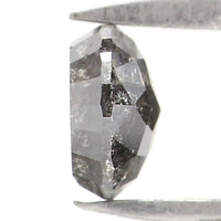 Natural Loose Round Rose Cut Diamond, Salt And Pepper Round Diamond, Natural Loose Diamond, Rose Cut Diamond, 0.51 CT Round Shape KDL2778