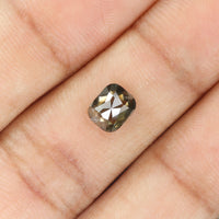 0.85 Ct Natural Loose Diamond, Cushion Cut Diamond, Brown Diamond, Polished Diamond, Real Diamond, Rustic Diamond, Antique Diamond KDL390