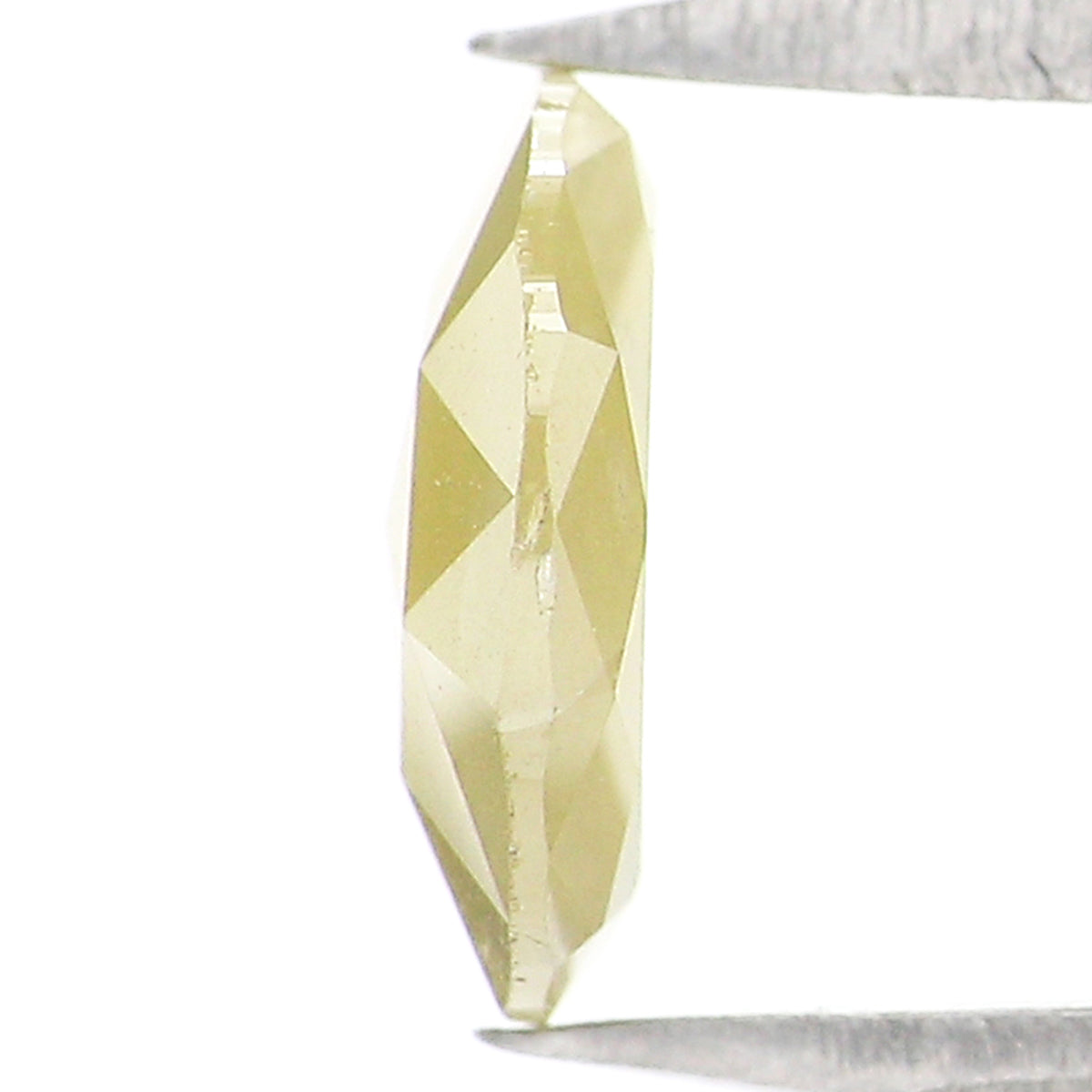 0.87 CT Natural Loose Round Rose Cut Diamond Yellow Color Round Shape Diamond 7.05 MM Natural Yellow Color Round Rose Cut Diamond LQ9828