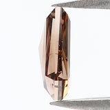 Natural Loose Coffin Diamond Dark Brown Color 0.86 CT 7.20 MM Coffin Shape Rose Cut Diamond KDL6459