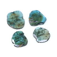 Natural Loose Slice Blue Color Diamond 1.80 CT 9.70 MM Slice Shape Rose Cut Diamond L716
