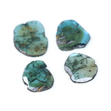 Natural Loose Slice Blue Color Diamond 1.80 CT 9.70 MM Slice Shape Rose Cut Diamond L716