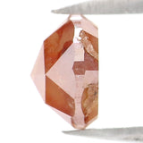 Natural Loose Rose Cut Brown Color Diamond 1.15 CT 6.15 MM Round Rose Cut Shape Diamond L8862
