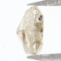 Natural Loose Cushion Yellow Grey Color Diamond 0.44 CT 4.70 MM Cushion Shape Rose Cut Diamond KR981