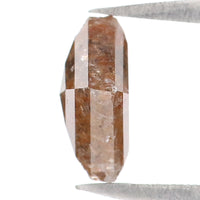 Natural Loose Kite Diamond Brown Color 0.69 CT 6.95 MM Kite Shape Rose Cut Diamond L7549