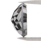Natural Loose Rose Cut Black Color Diamond 0.94 CT 6.10 MM Round Rose Cut Shape Diamond KR1634