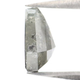 Natural Loose Shield Grey Color Diamond 2.01 CT 8.40 MM Shield Shape Rose Cut Diamond L8223