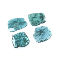 Natural Loose Slice Blue Color Diamond 1.83 CT 8.50 MM Slice Shape Rose Cut Diamond L781