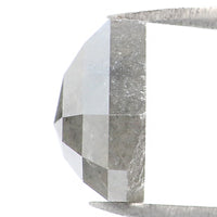 Natural Loose Shield Salt And Pepper Diamond Grey Color 1.82 CT 7.70 MM Shield Shape Rose Cut Diamond KR1311