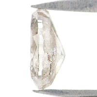 Natural Loose Pear Diamond Grey Color 0.53 CT 6.00 MM Pear Shape Rose Cut Diamond KR1008