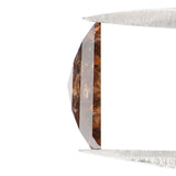 Natural Loose Square Diamond Brown Color 1.30 CT 8.00 MM Square Shape Rose Cut Diamond L7433