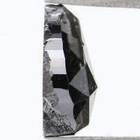 Natural Loose Pear Diamond Black Color 2.17 CT 8.25 MM Pear Shape Rose Cut Diamond L1593
