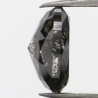 0.36 Ct Natural Loose Diamond, Oval Diamond, Black Diamond, Grey Diamond, Salt and Pepper Diamond, Antique Diamond, Real Diamond, L698