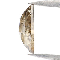 Natural Loose Coffin Brown Color Diamond 0.60 CT 6.40 MM Coffin Shape Rose Cut Diamond L7438