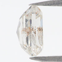 Natural Loose Emerald Diamond White - G Color 1.05 CT 6.28 MM Emerald Shape Rose Cut Diamond KDL2581