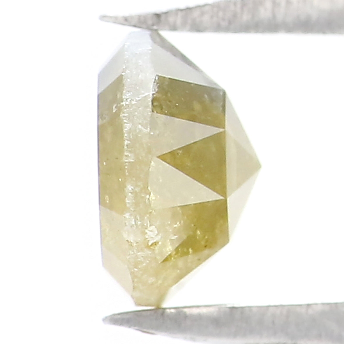 0.70 CT Natural Loose Round Rose Cut Diamond Yellow Color Round Shape Diamond 5.20 MM Natural Yellow Color Round Rose Cut Diamond LQ7810