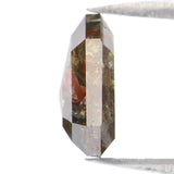 Natural Loose Shield Brown Color Diamond 2.21 CT 9.35 MM Shield Shape Rose Cut Diamond L2117