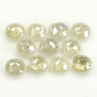 Natural Loose Rose Cut Salt Natural Loose Rose Cut Diamond Grey Color 1.44 CT 2.80 MM Round Rose Cut Shape Diamond L6349Pepper Diamond Grey Color 1.44 CT 2.80 MM Round Rose Cut Shape Diamond L6349