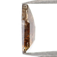 Natural Loose Shield Brown Color Diamond 1.10 CT 8.60 MM Shield Shape Rose Cut Diamond KR1869