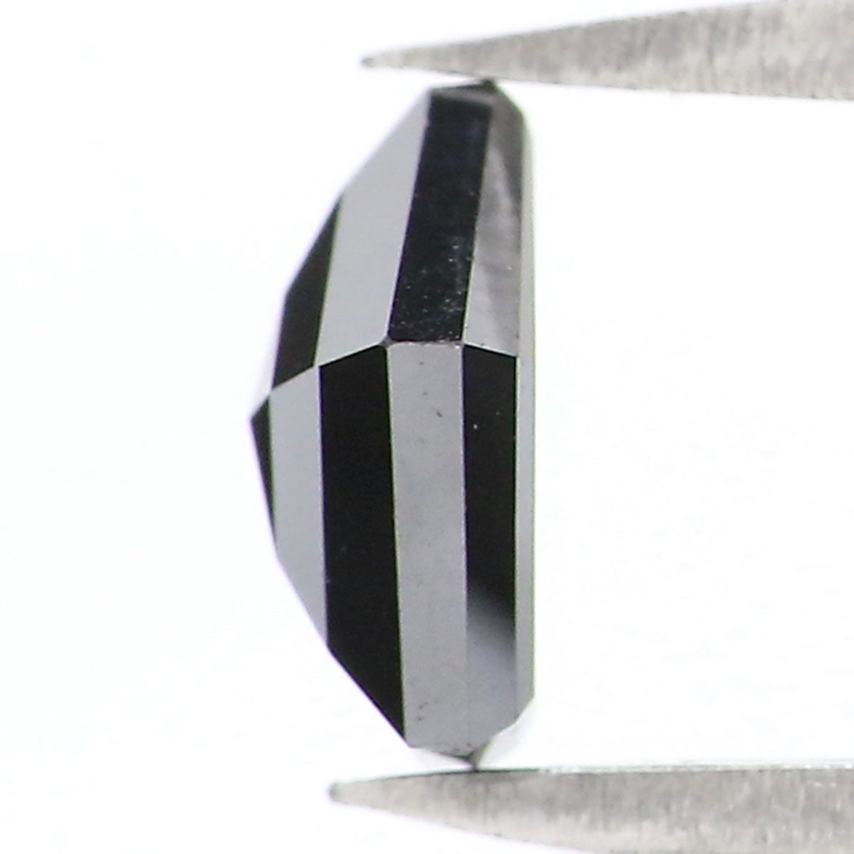 0.70 CT Natural Loose Pentagon Shape Diamond Black Color Pentagon Diamond 6.25 MM Natural Loose Black Color Pentagon Rose Cut Diamond LQ9764
