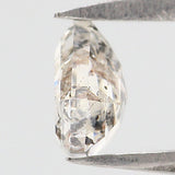 Natural Loose Shield Diamond White-G Color 0.67 CT 5.17 MM Shield Shape Rose Cut Diamond L2631