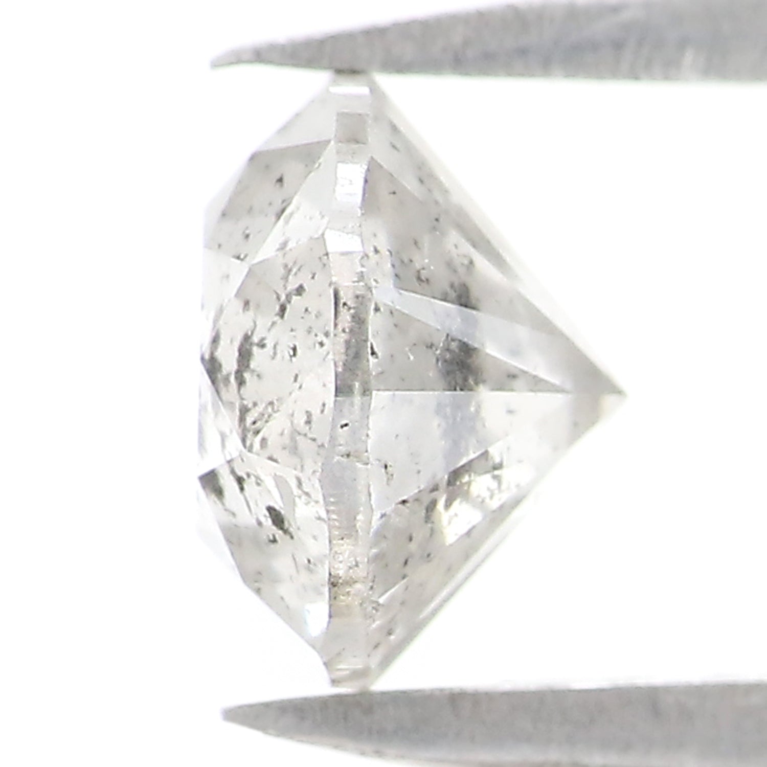 1.03 CT Natural Loose Round Shape Diamond Salt And Pepper Round Cut Diamond 6.05 MM Natural Loose Diamond Round Brilliant Cut Diamond LQ2572