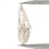 Natural Loose Pear Brown Color Diamond 0.57 CT 6.95 MM Pear Shape Rose Cut Diamond L1580