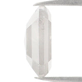 Natural Loose Hexagon Grey Color Diamond 0.76 CT 6.50 MM Hexagon Shape Rose Cut Diamond KDL1121