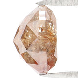 Natural Loose Cushion Brown Color Diamond 1.66 CT 6.45 MM Cushion Shape Rose Cut Diamond L9636
