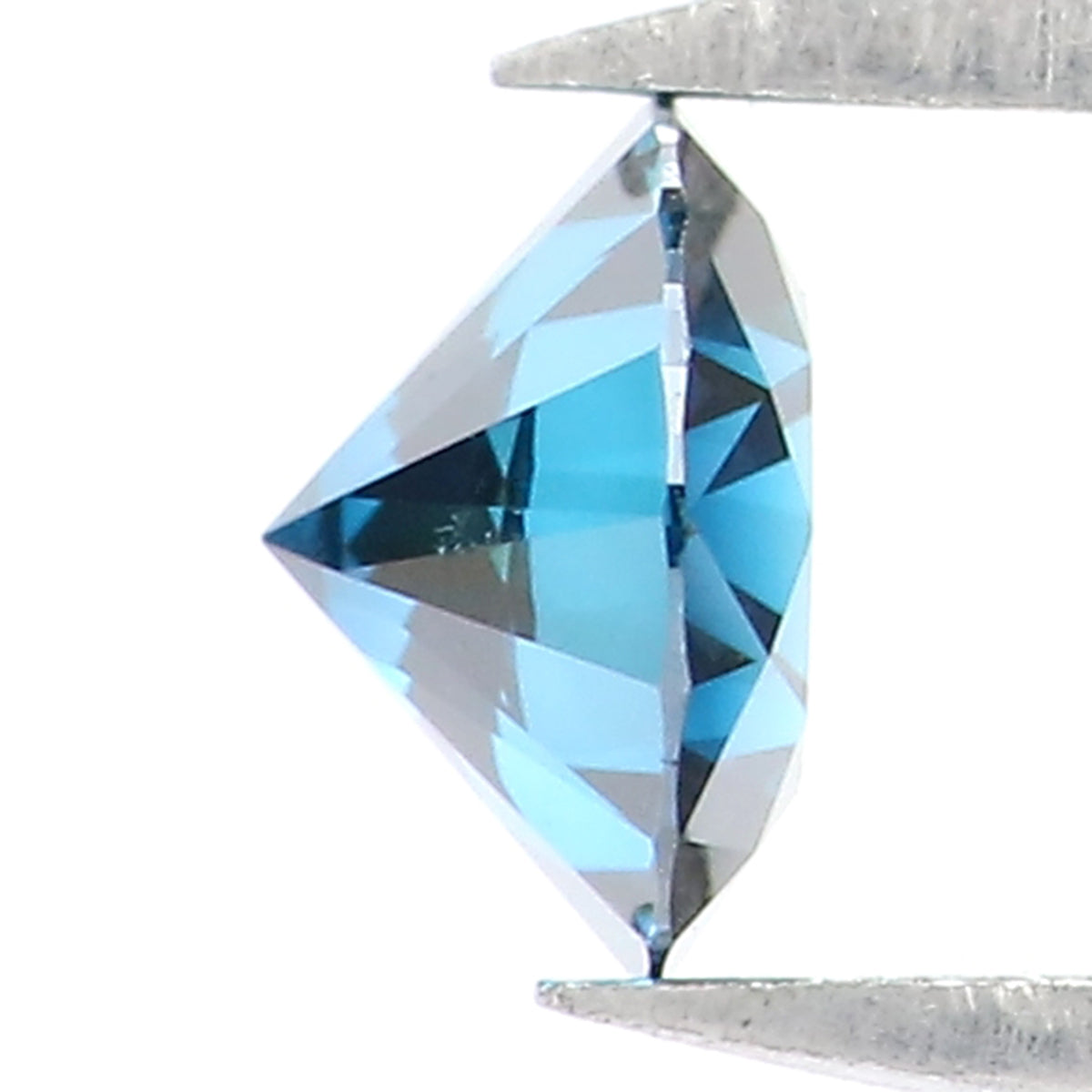 0.30 CT Natural Loose Round Shape Diamond Blue Color Round Cut Diamond 4.35 MM Natural Blue Color Diamond Round Brilliant Cut Diamond LQ1881
