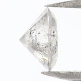 Natural Loose Round White Milky Color Diamond 0.55 CT 5.40 MM Round Shape Brilliant Cut Diamond L7401