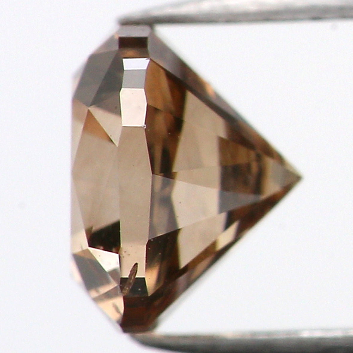 0.47 Ct Natural Loose Diamond, Cushion Diamond, Brown Diamond, Polished Diamond, Real Diamond, Rustic Diamond, Antique Diamond L709