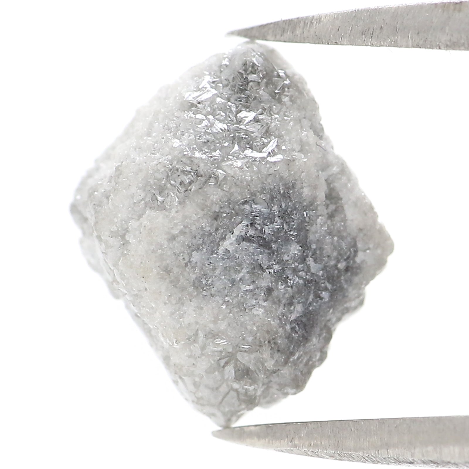 5.22 CT Natural Loose Rough Cut Diamond Grey Color Rough Cut Diamond 10.30 MM Natural Loose Grey Diamond Rough Irregular Cut Diamond QL2639