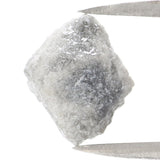 Natural Loose Rough Diamond Grey Color 5.22 CT 10.28 MM Rough Shape Diamond KDL2639