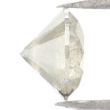 Natural Loose Round Milky Grey Color Diamond 1.05 CT 6.20 MM Round Shape Brilliant Cut Diamond L5880