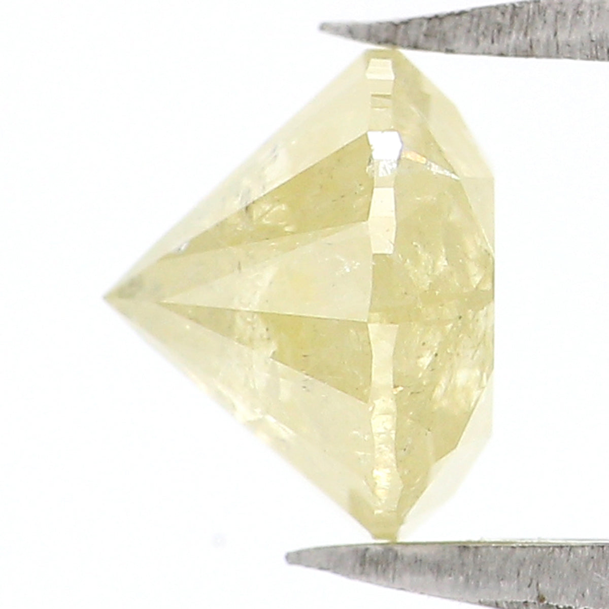 1.31 CT Natural Loose Round Shape Diamond Yellow Color Round Diamond 6.50 MM Natural Loose Yellow Color Round Brilliant Cut Diamond LQ6595