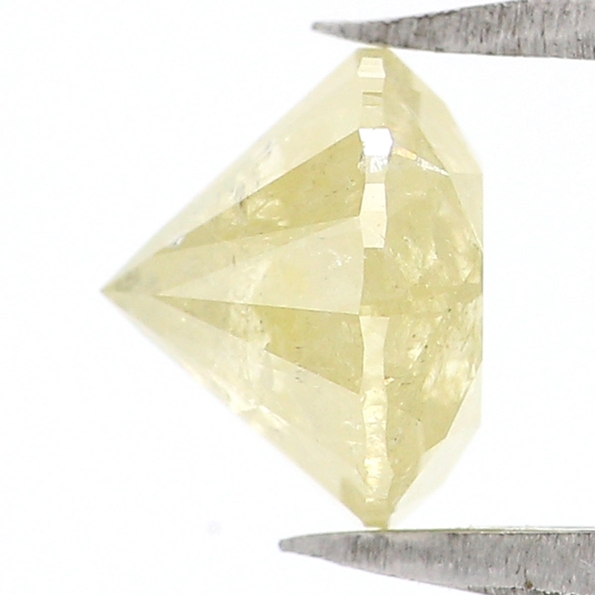 Natural Loose Round Yellow Color Diamond 1.31 CT 6.50 MM Round Shape Brilliant Cut Diamond L6595