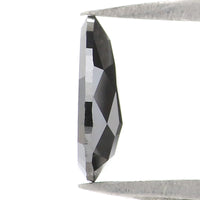 Natural Loose Pear Diamond Black Color 0.63 CT 7.63 MM Pear Shape Rose Cut Diamond KR2623