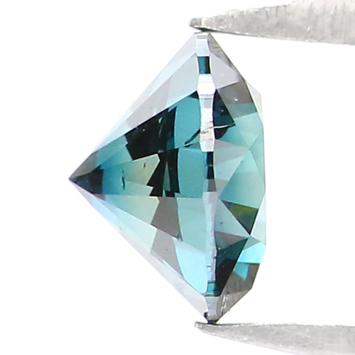 0.53 Ct Natural Loose Round Shape Diamond Blue Color Round Cut Diamond 5.00 MM Natural Loose Blue Diamond Round Brilliant Cut Diamond QL6201