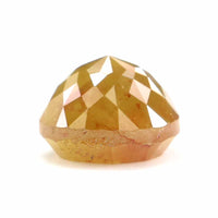 Natural Loose Rose Cut Yellow Color Diamond 1.18 CT 5.80 MM Round Rose Cut Shape Diamond L5216