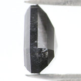 Natural Loose Shield Black Color Diamond 1.45 CT 6.70 MM Shield Shape Rose Cut Diamond L154