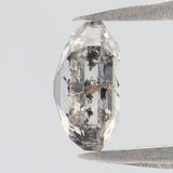 Natural Loose Hexagon Diamond White - F Color 1.03 CT 6.70 MM Hexagon Shape Rose Cut Diamond KDL2682