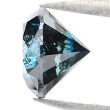 Natural Loose Round Blue Color Diamond 1.08 CT 6.10 MM Round Shape Brilliant Cut Diamond L8272