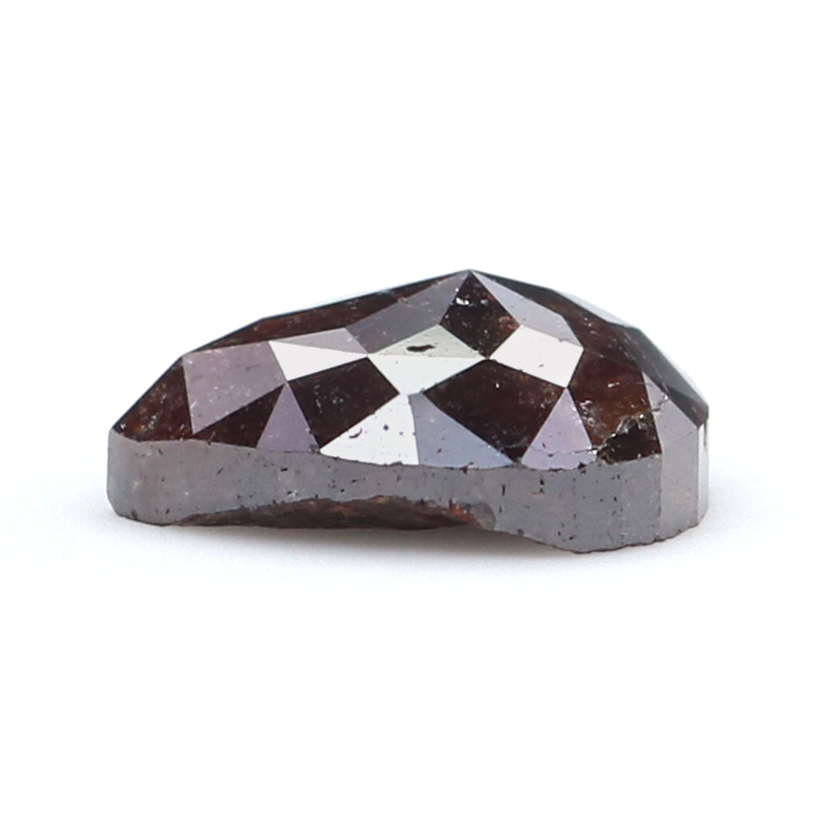 2.03 CT Natural Loose Pear Shape Diamond Brown Color Pear Cut Diamond 9.20 MM Natural Loose Brown Color Diamond Pear Rose Cut Diamond LQ6020