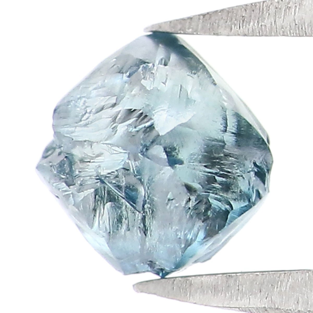 0.84 CT Natural Loose Rough Shape Diamond Blue Color Rough Cut Diamond 4.80 MM Natural Loose Diamond Rough Irregular Cut Diamond LQ2242