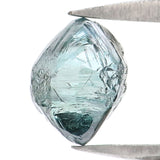 Natural Loose Rough Blue Color Diamond 1.01 CT 5.81 MM Rough Irregular Cut Diamond KDL2323
