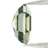 Natural Loose Hexagon Green Color Diamond 0.72 CT 6.19 MM Hexagon Shape Rose Cut Diamond KDL2438