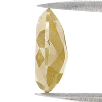 Natural Loose Pear Diamond Yellow Color 1.93 CT 9.33 MM Pear Shape Rose Cut Diamond L2693
