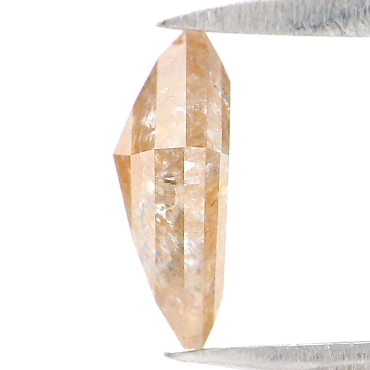 0.58 CT Natural Loose Kite Shape Diamond Brown Color Kite Shape Diamond 7.45 MM Natural Diamond Light Brown Kite Rose Cut Diamond QK2590